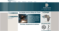 Desktop Screenshot of dakarnave.com